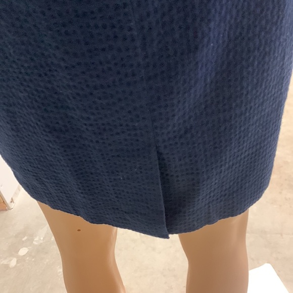 Banana Republic Navy Strapless Peplum Dress, size 2 Petite - Picture 7 of 13